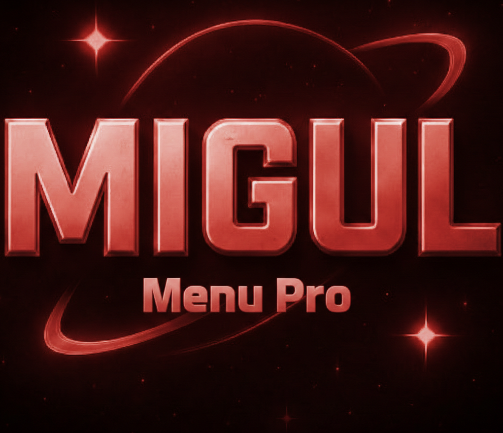 MENU MIGUL PRO